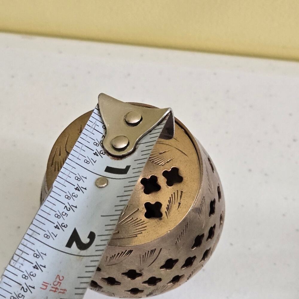 Brass incense‎ Small burner - Picture 6 of 6